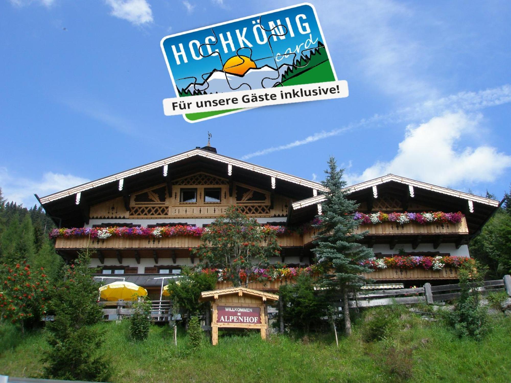 Mühlbach am Hochkönig Alpenhof Schwaiger - Hotel Garni מראה חיצוני תמונה